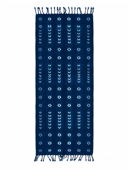 INDIGO Scarf/ Peaky Eyes