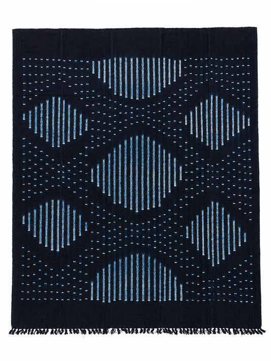 INDIGO Blanket/  Rectangle Composition