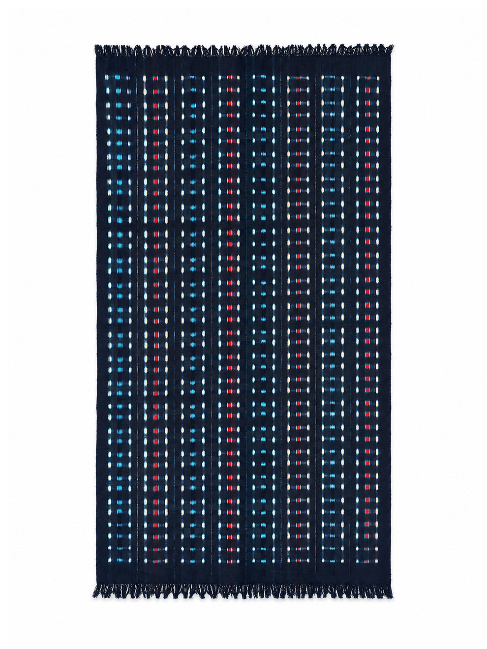 INDIGO Blanket/ Red Lights