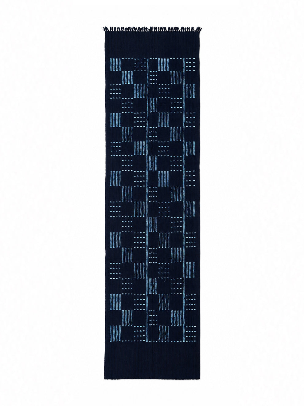 INDIGO Scarf/ Checker
