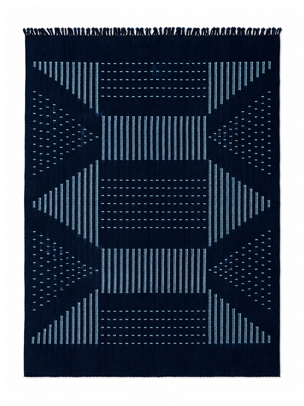 INDIGO Blanket / Blue Rectangle