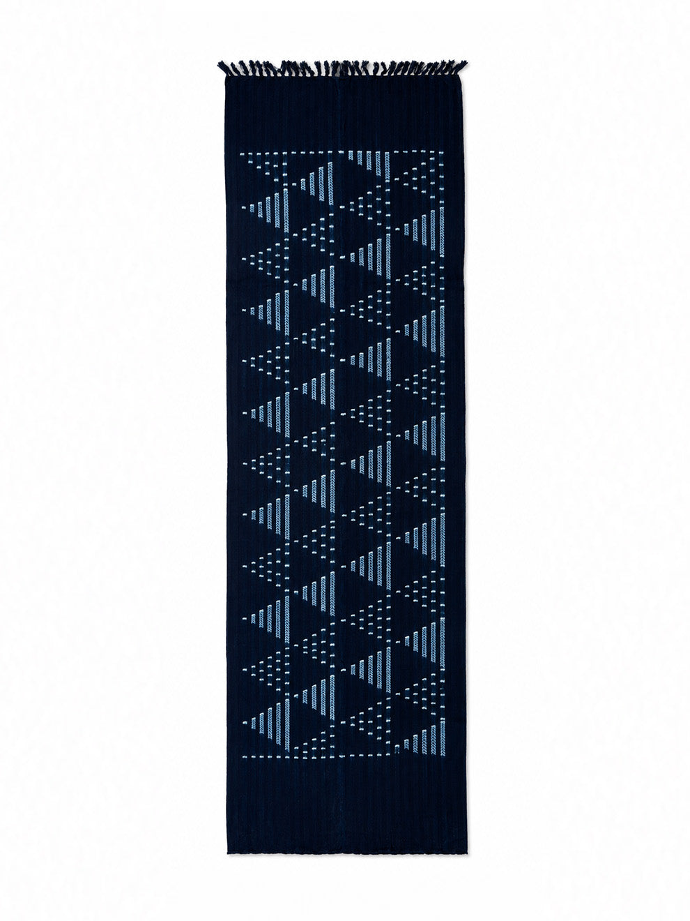 INDIGO Scarf/ Triangles