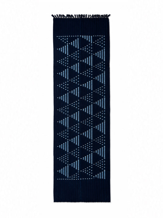 INDIGO Scarf/ Triangles