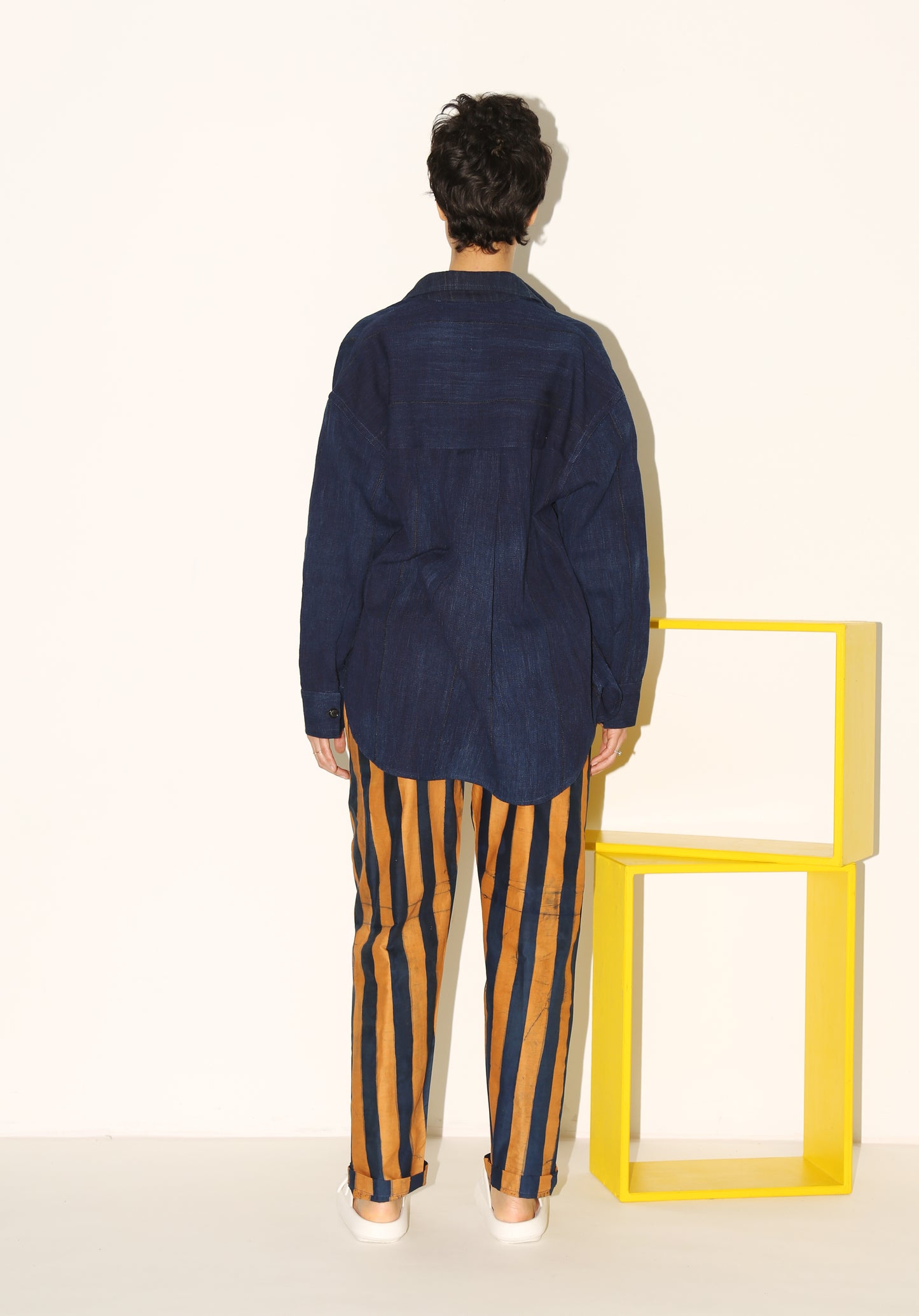 SORO Pants/ Earth Stripes