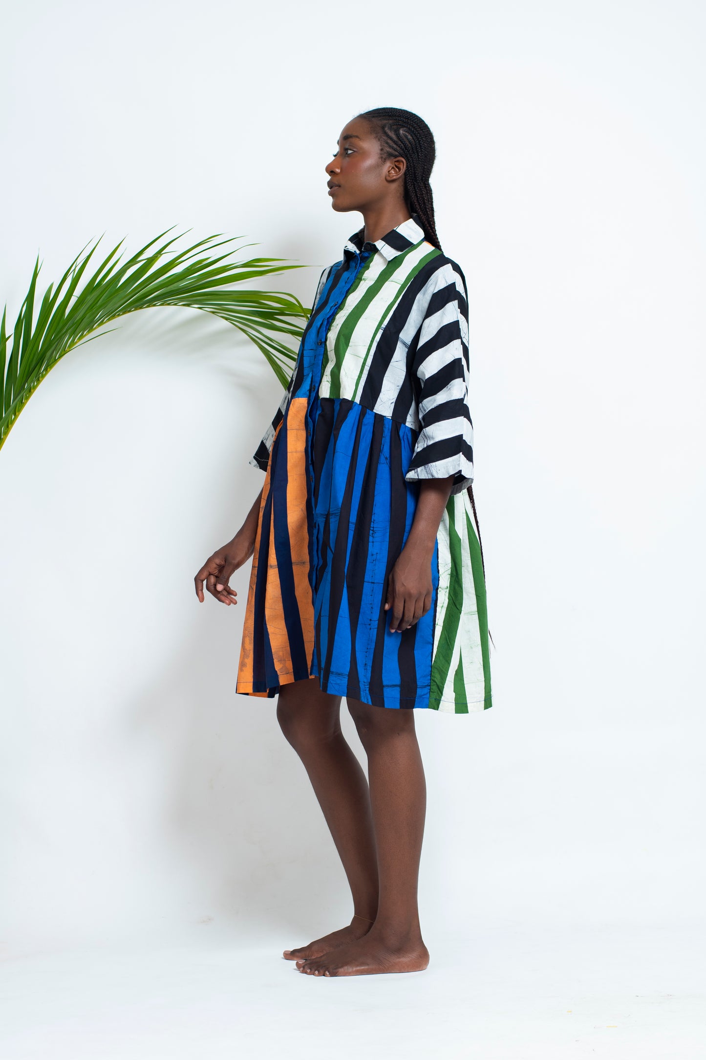 MARLI Dress / Mixed Stripes