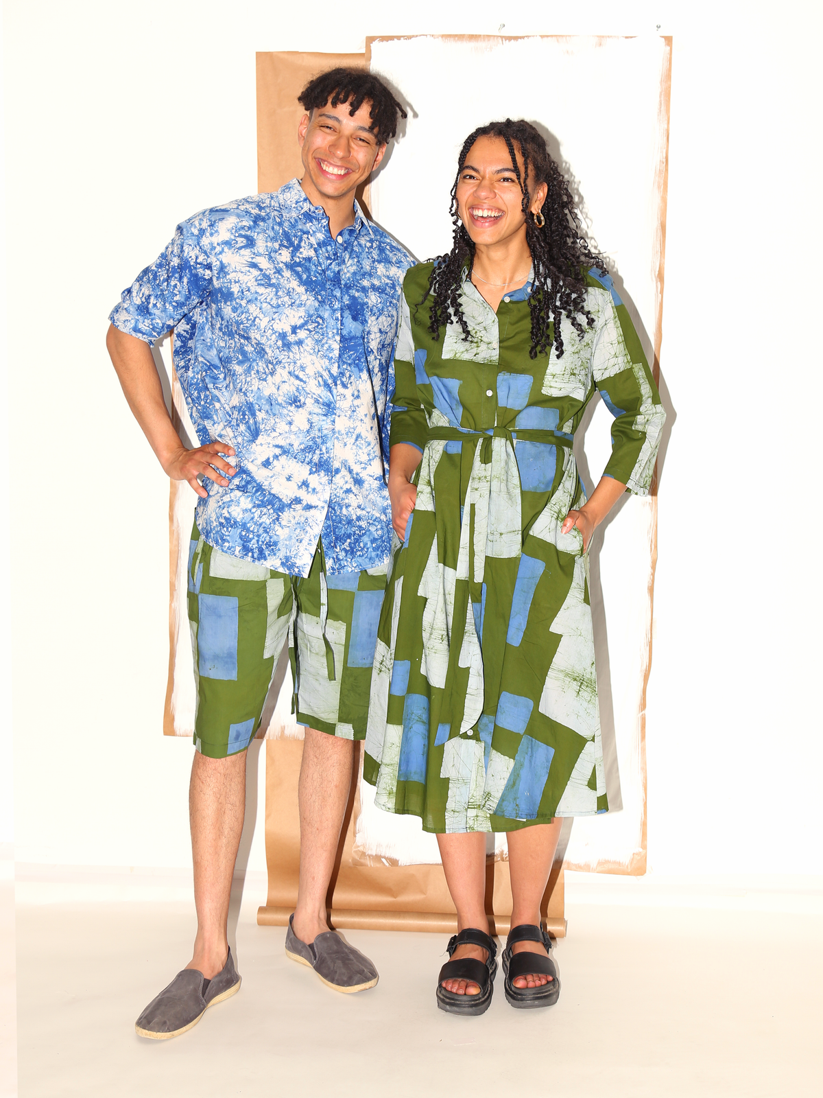 DAYO Shorts / Terrain Green