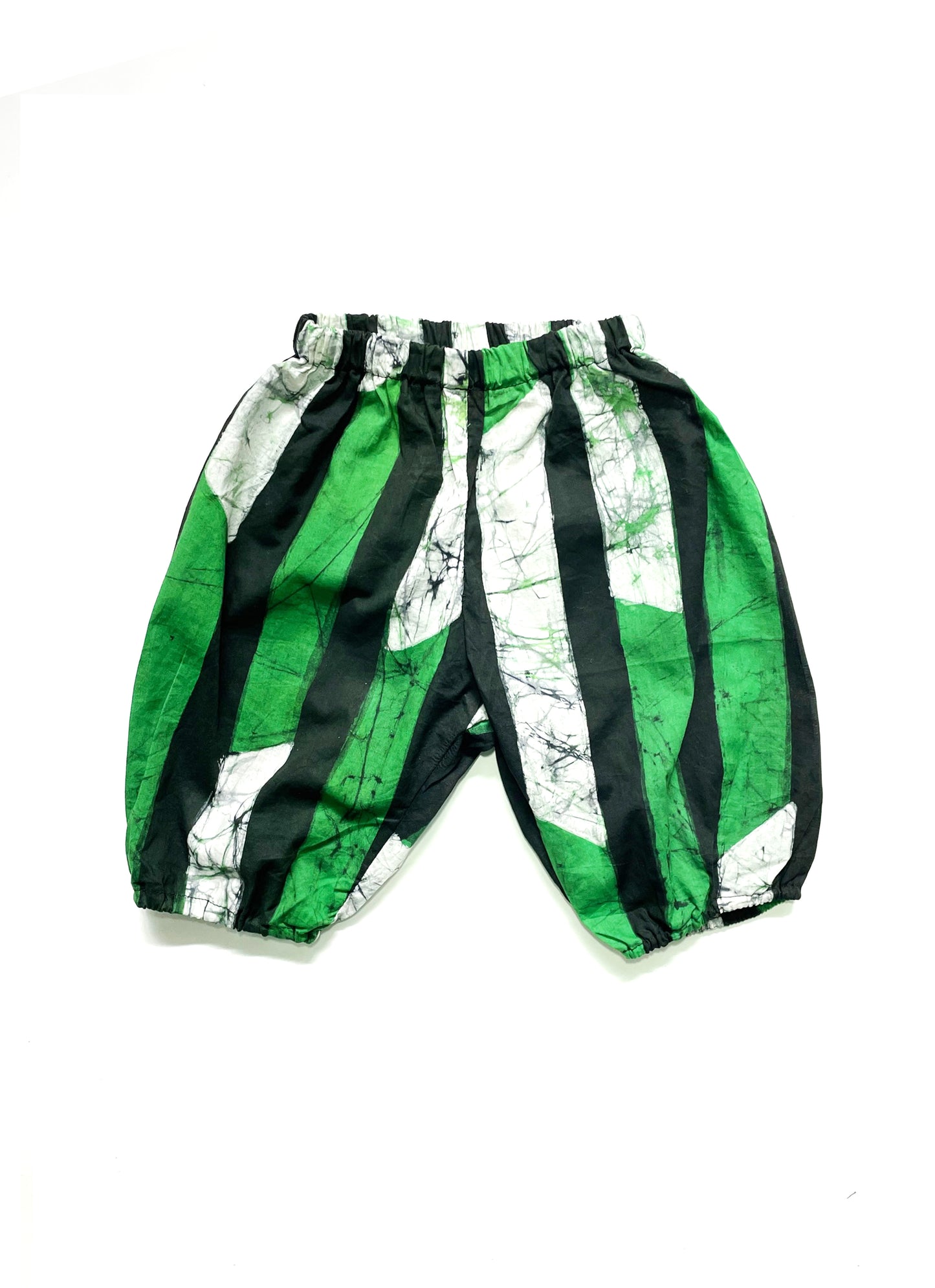 ELIO Baby Pants/ Green Kente