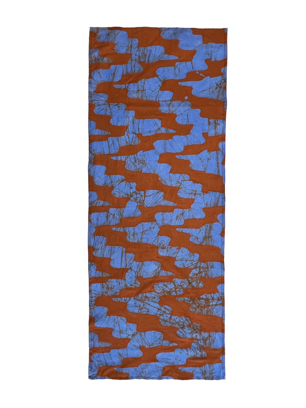 ZERO WASTE SCARF / Blue Migration