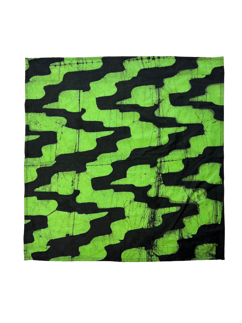 ZERO WASTE FOULARD/ Green Migration Sqaure