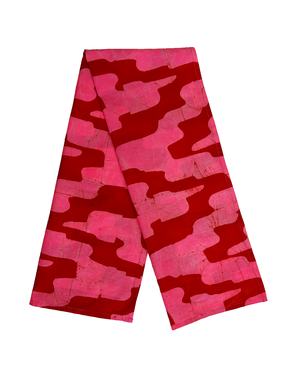 ZERO WASTE SCARF / Pink Migration