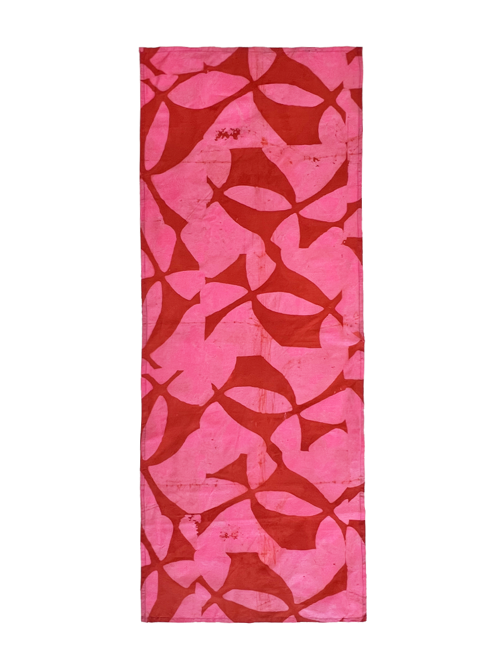 ZERO WASTE SCARF/ Pink Plaza