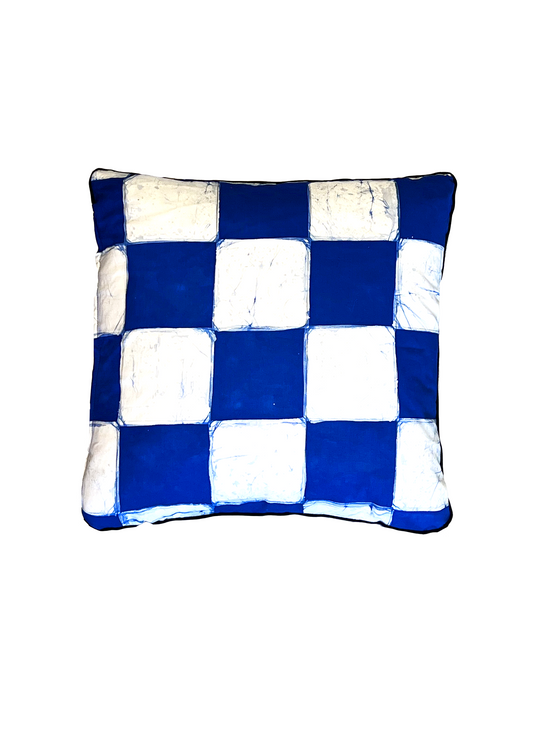 FREDDY Cushion/ Blue Check