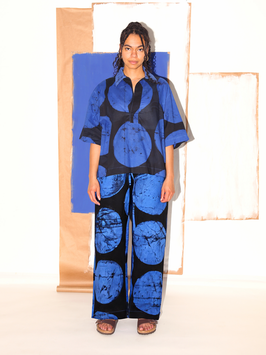 FRANCES Pants/ Blue Universe