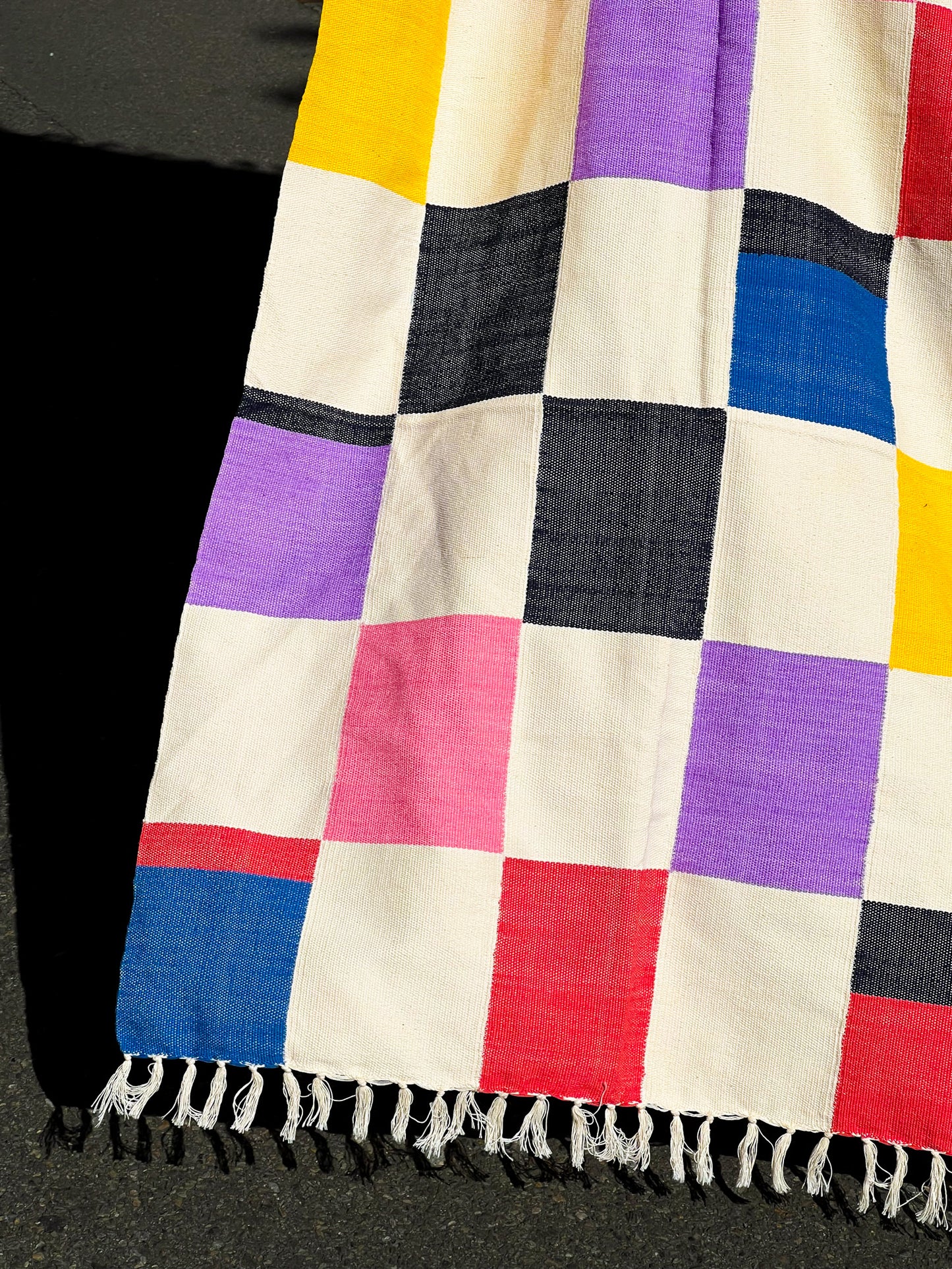 KORHOGO Medium Blanket/ Light Bauhaus Lila
