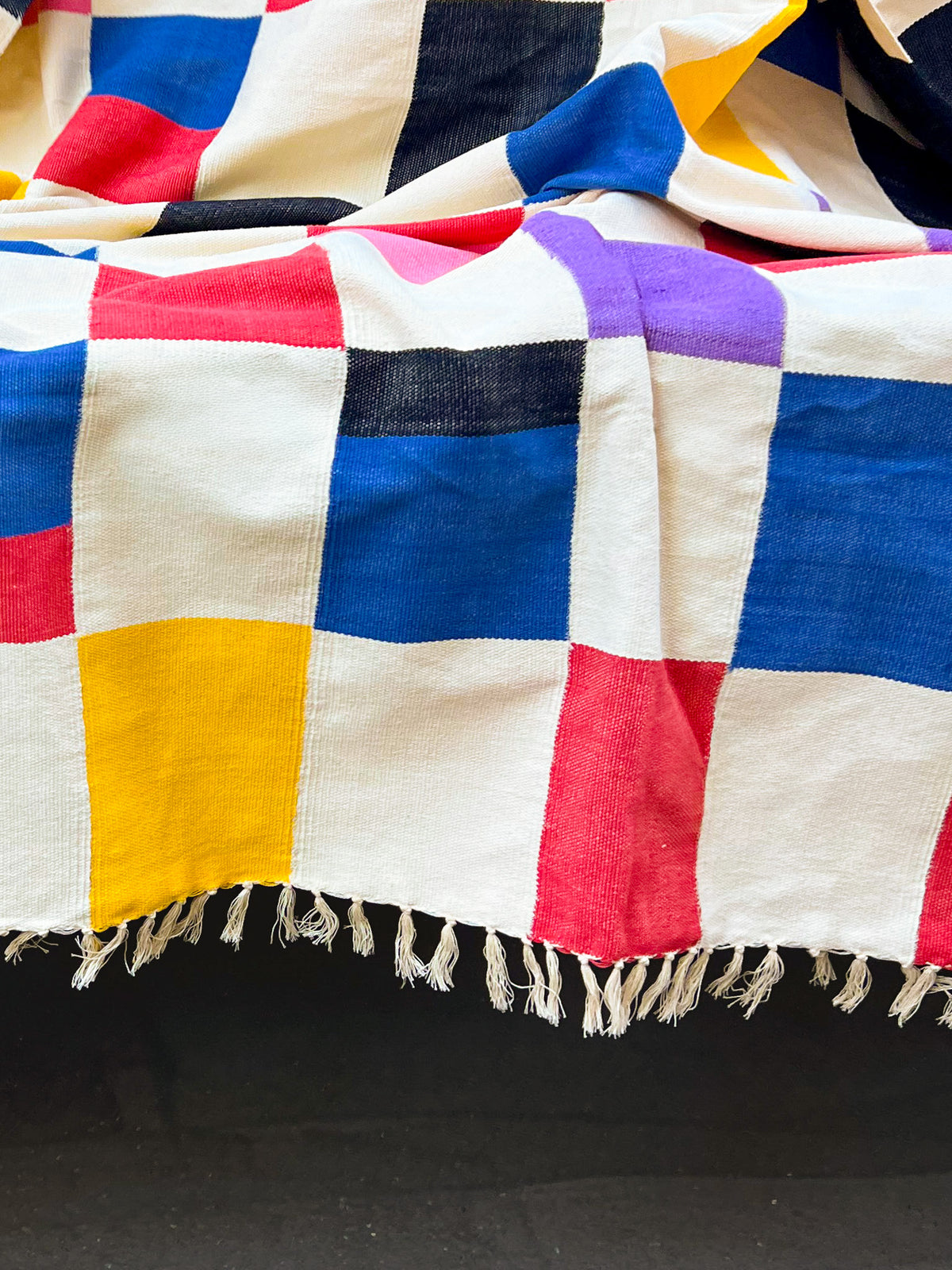 KORHOGO XL Blanket/ Light Bauhaus Lila