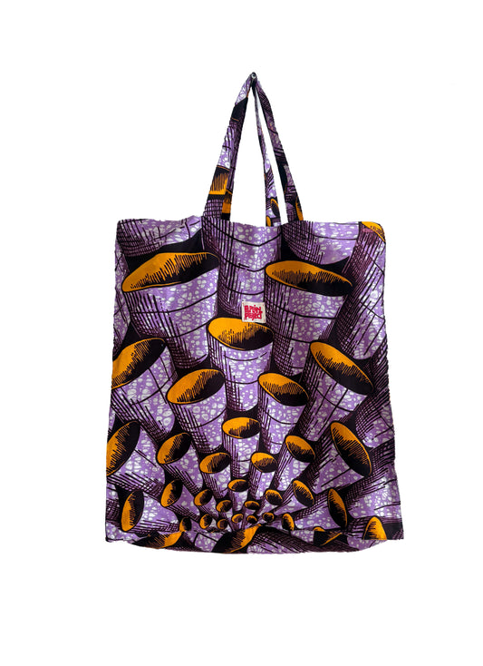 BOBO XL Shopper/ Purple Tubes