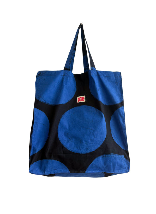 BOBO XL Shopper/ Blue Polkadot