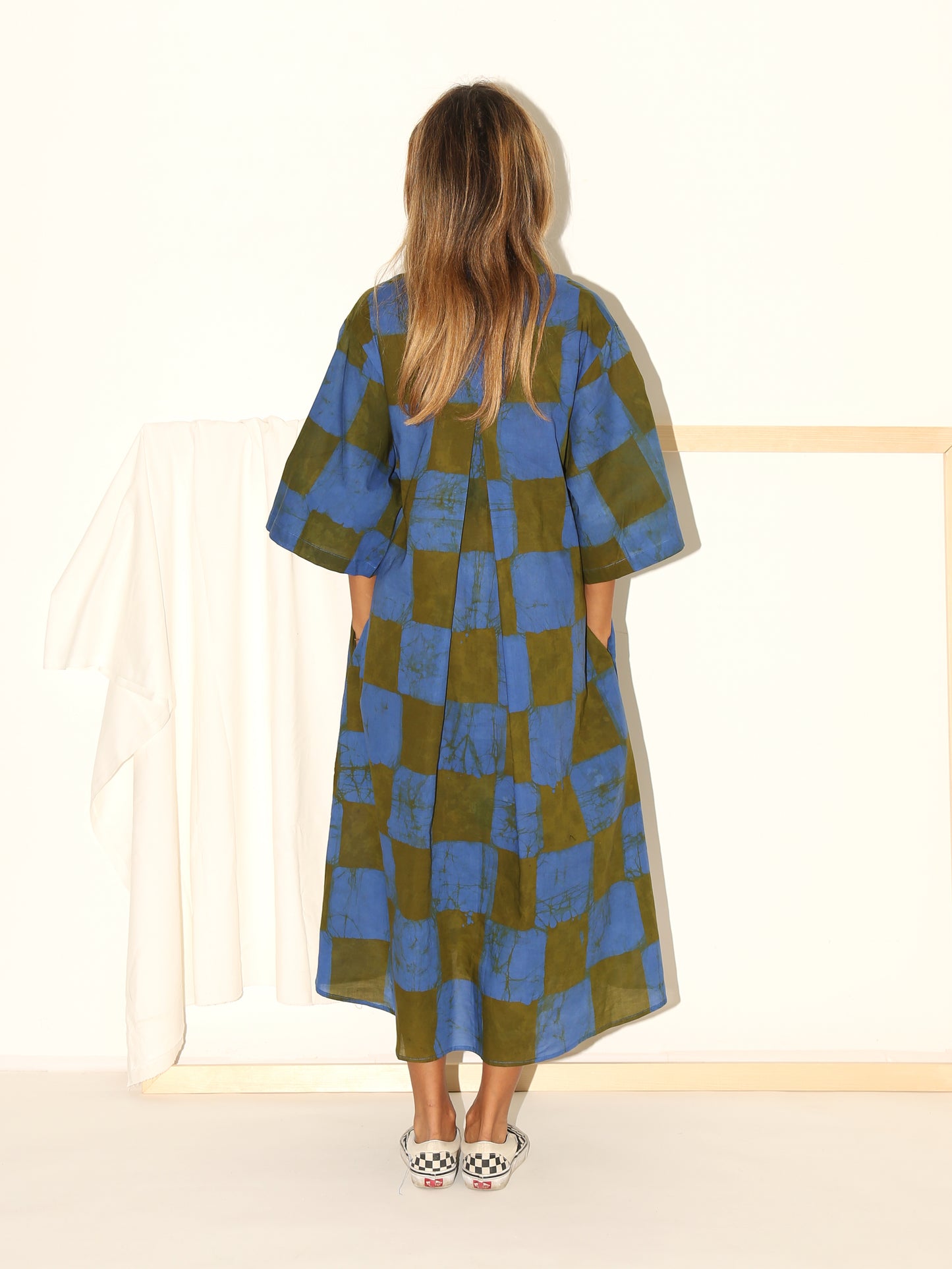 FAY Dress/ Sea Check