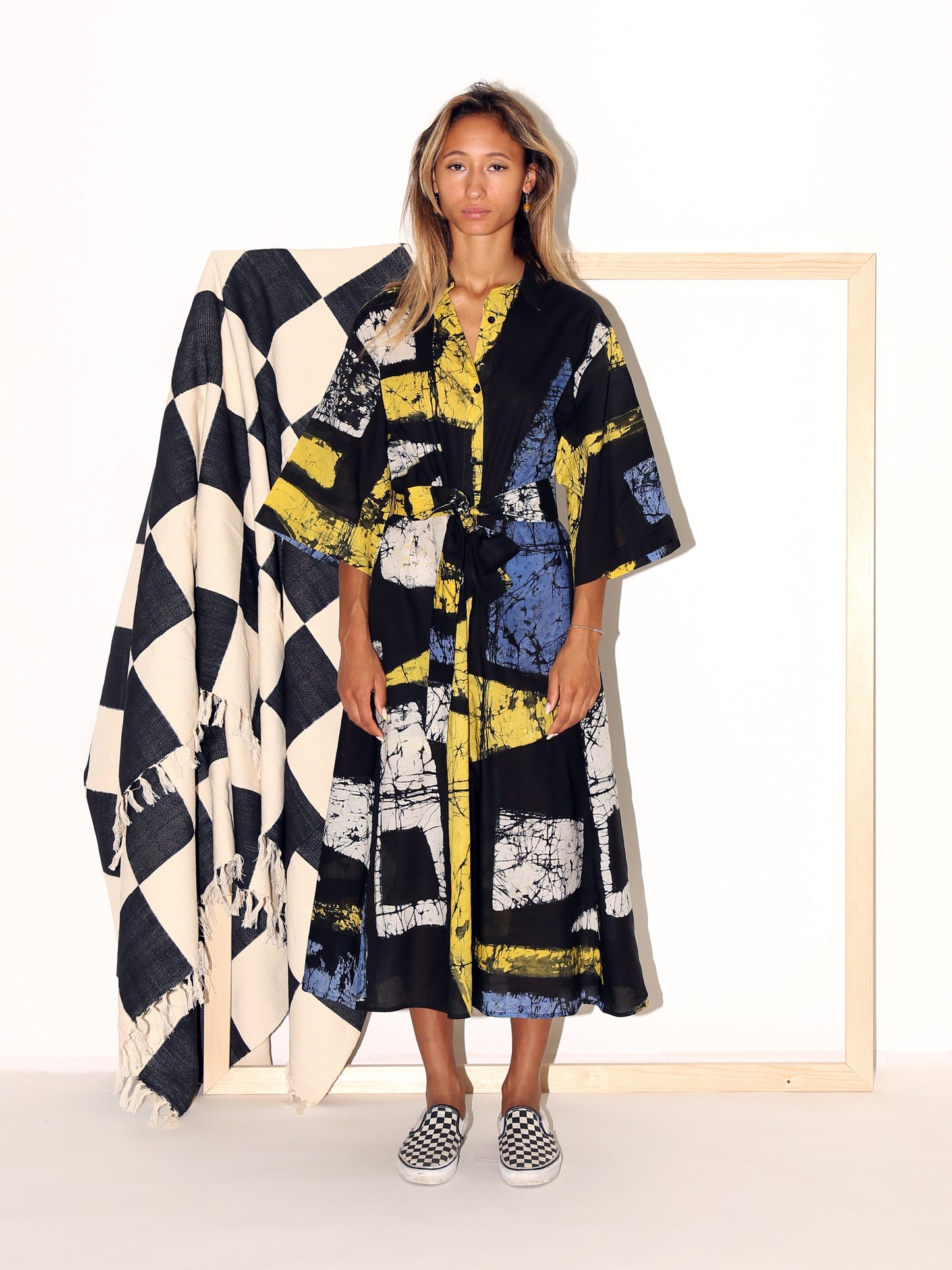 FAY Dress/ Yellow Shacks