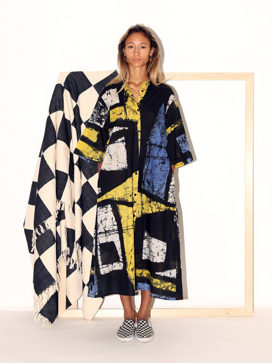 FAY Dress/ Yellow Shacks