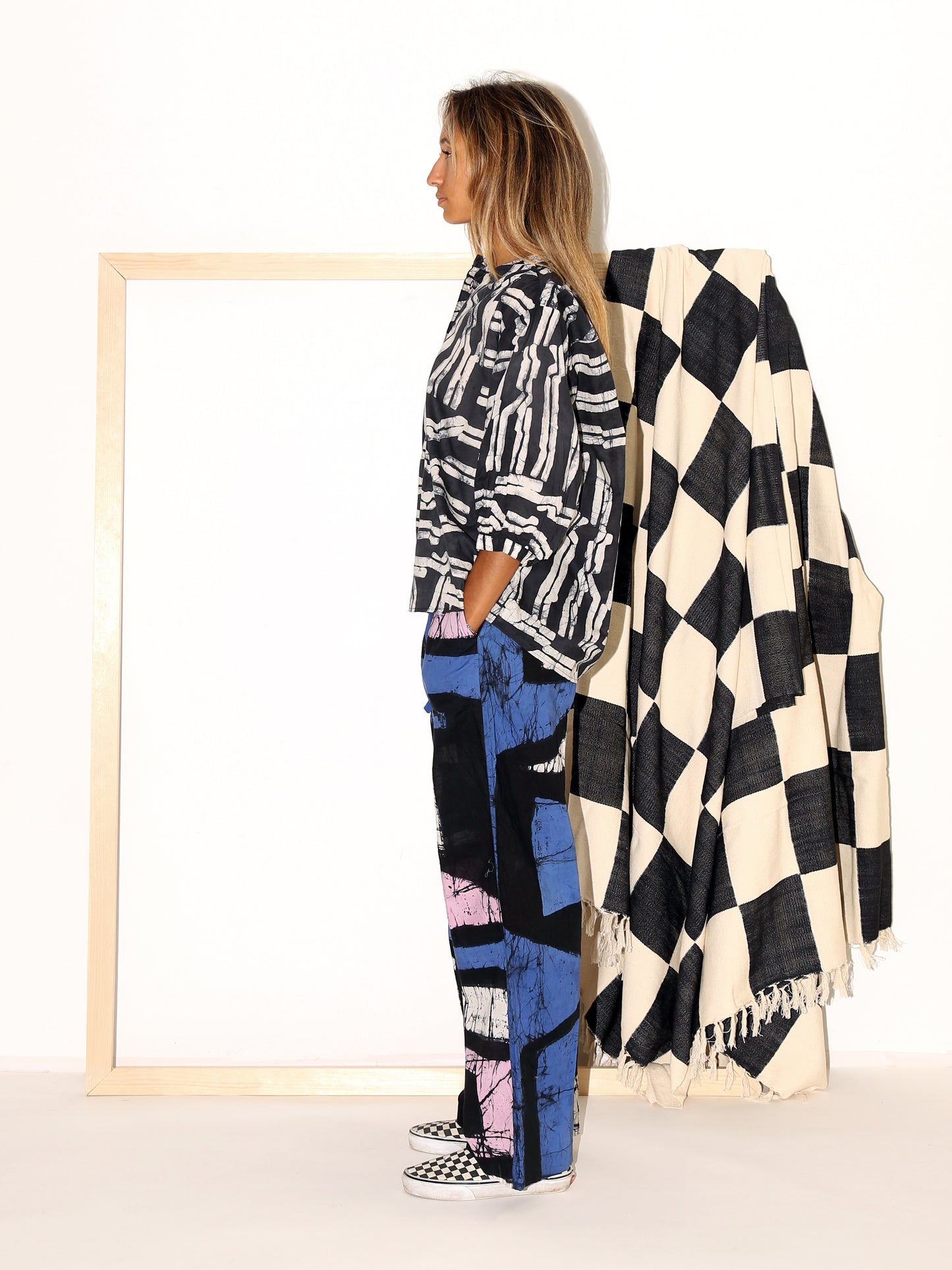 FRANCES Pants/ Blue Shacks