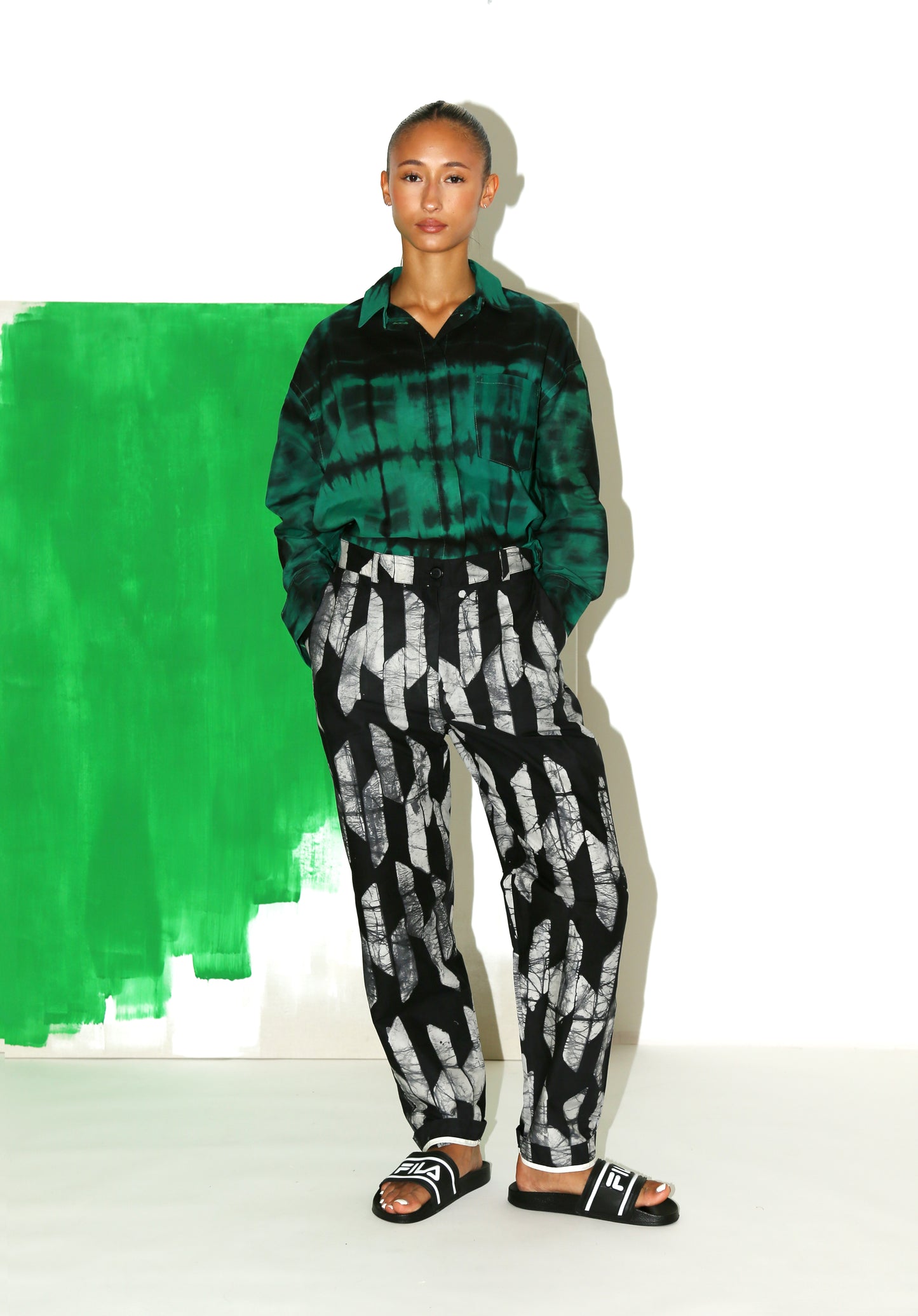TAMALA Shirt/  Thicket Tie-Dye