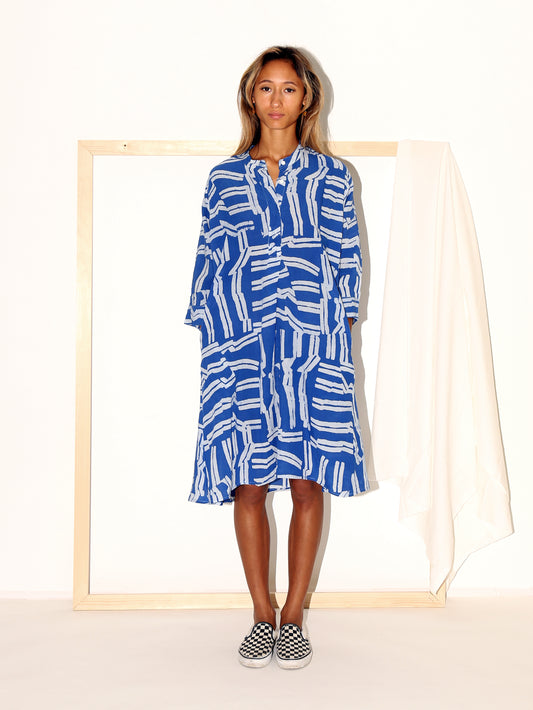ZOLA Dress / Blue Directions