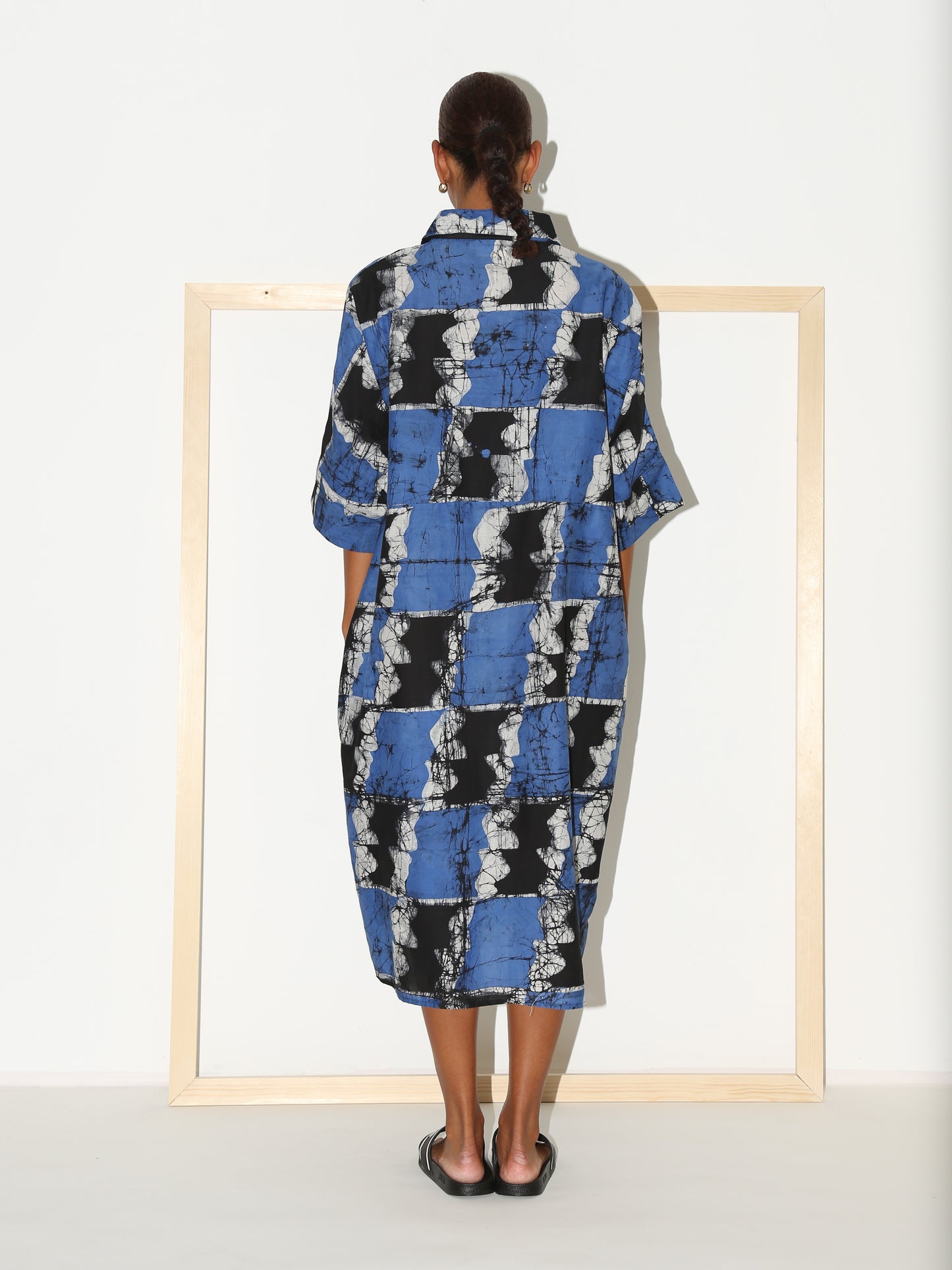 AMIRI Dress / Blue Ikat