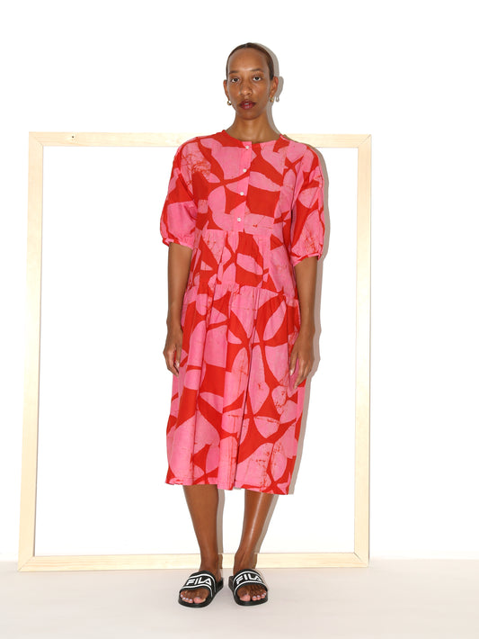 CHIMA Dress / Pink Plaza