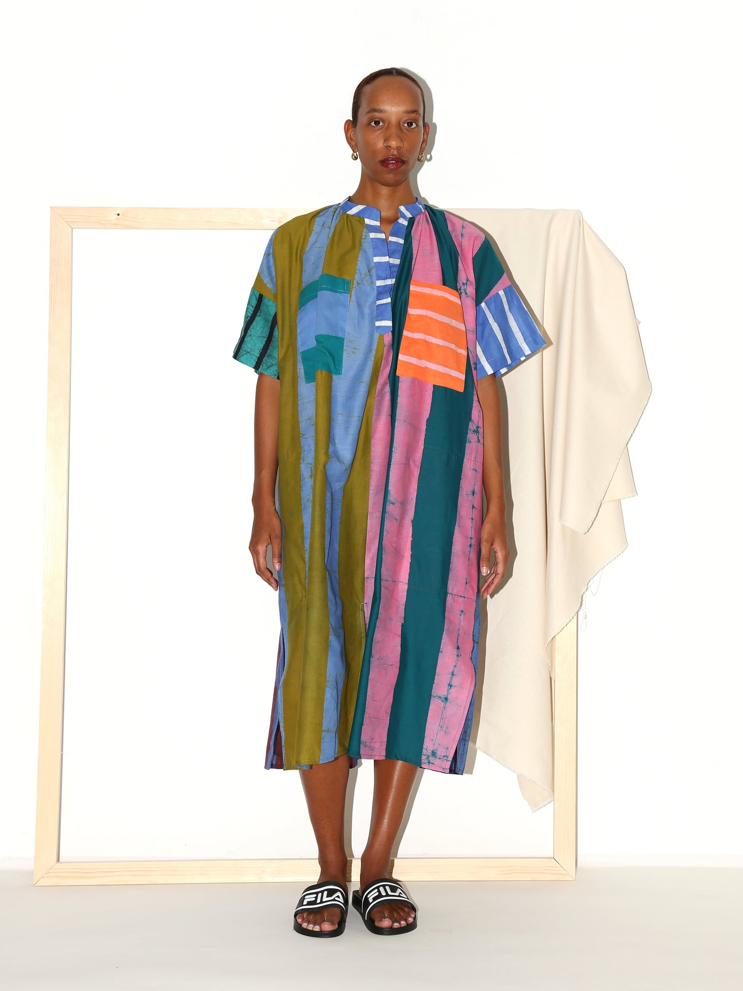 JUNO Dress / Mixed Stripes