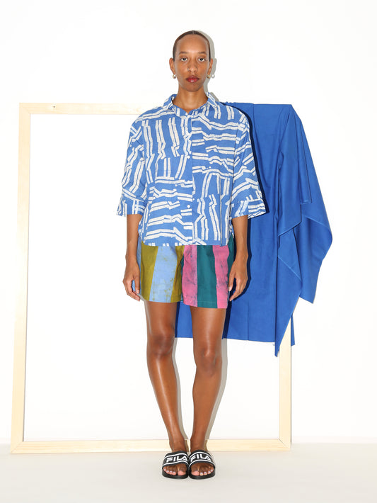 BABI Shorts / Mixed Stripes