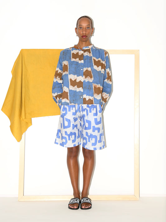SHANI Top / Sorbet Ikat