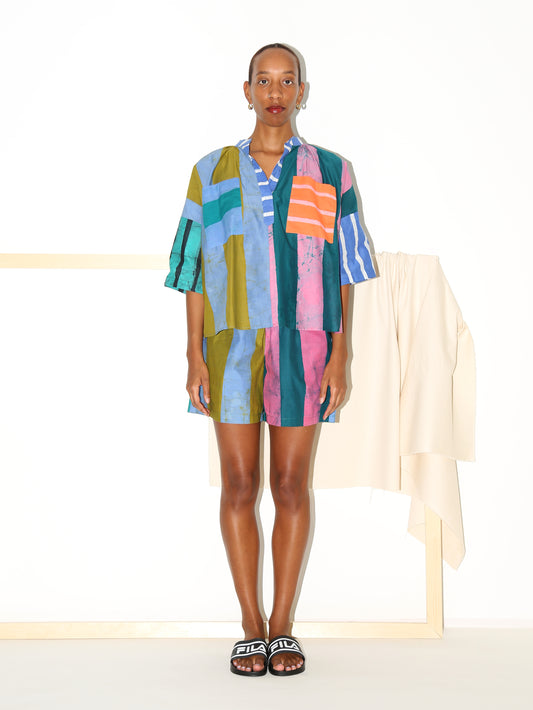 Tali Top / Mixed Stripes