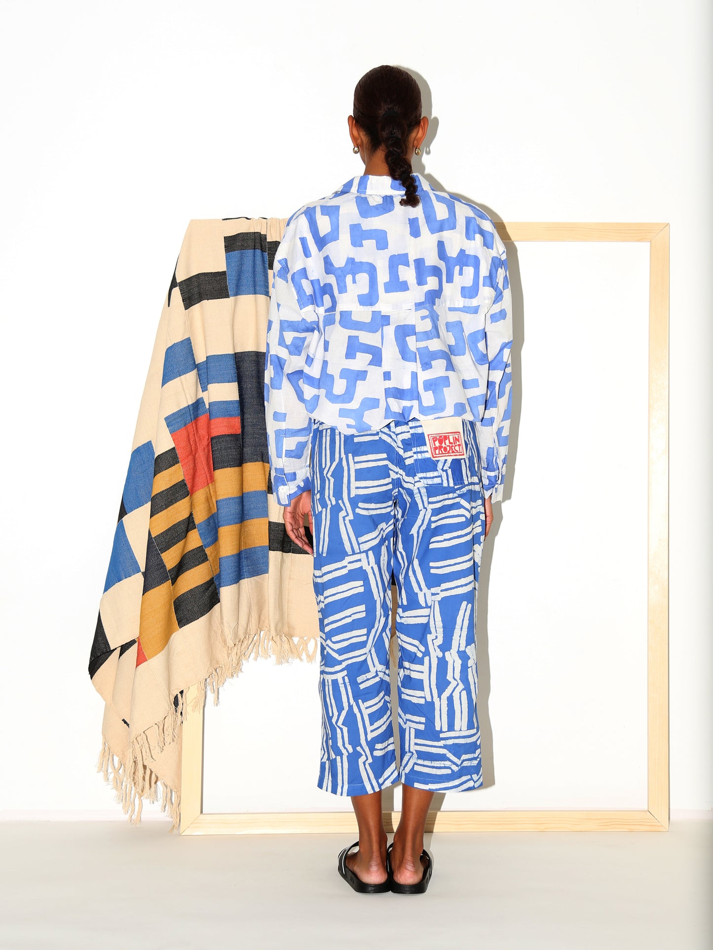 KHALIL Pants/ Blue Direction