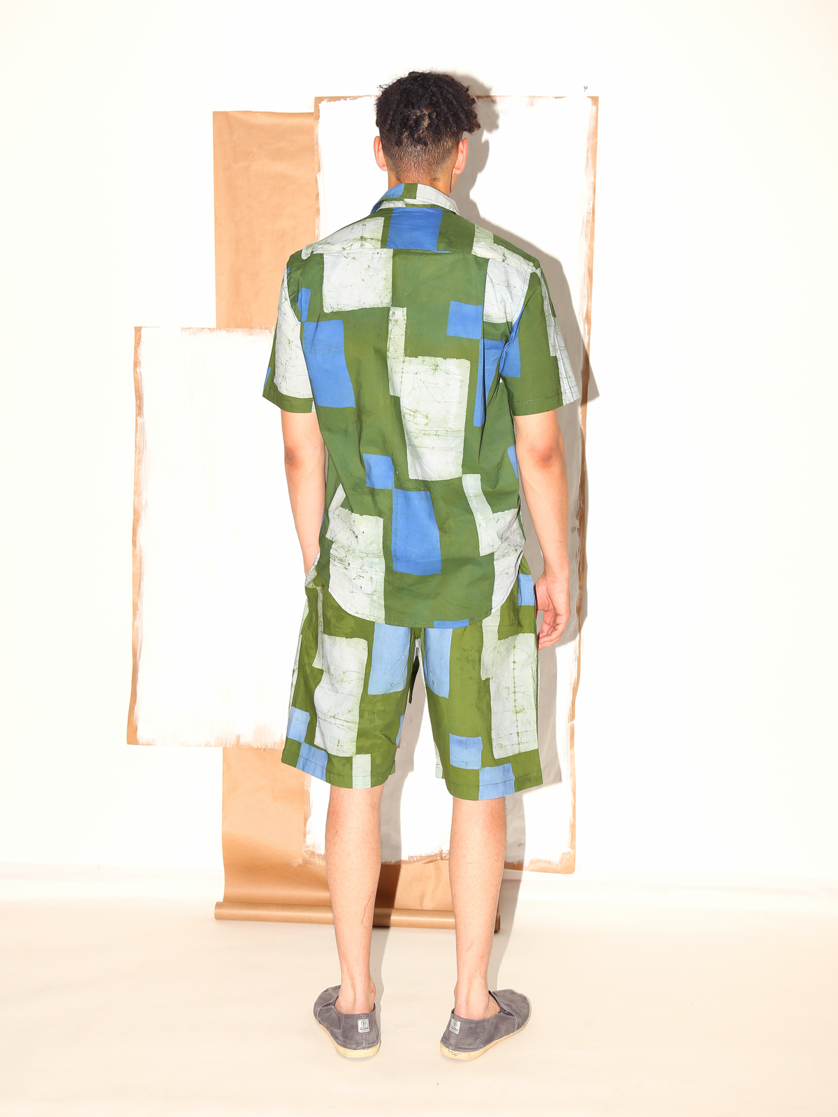 DAYO Shorts / Terrain Green