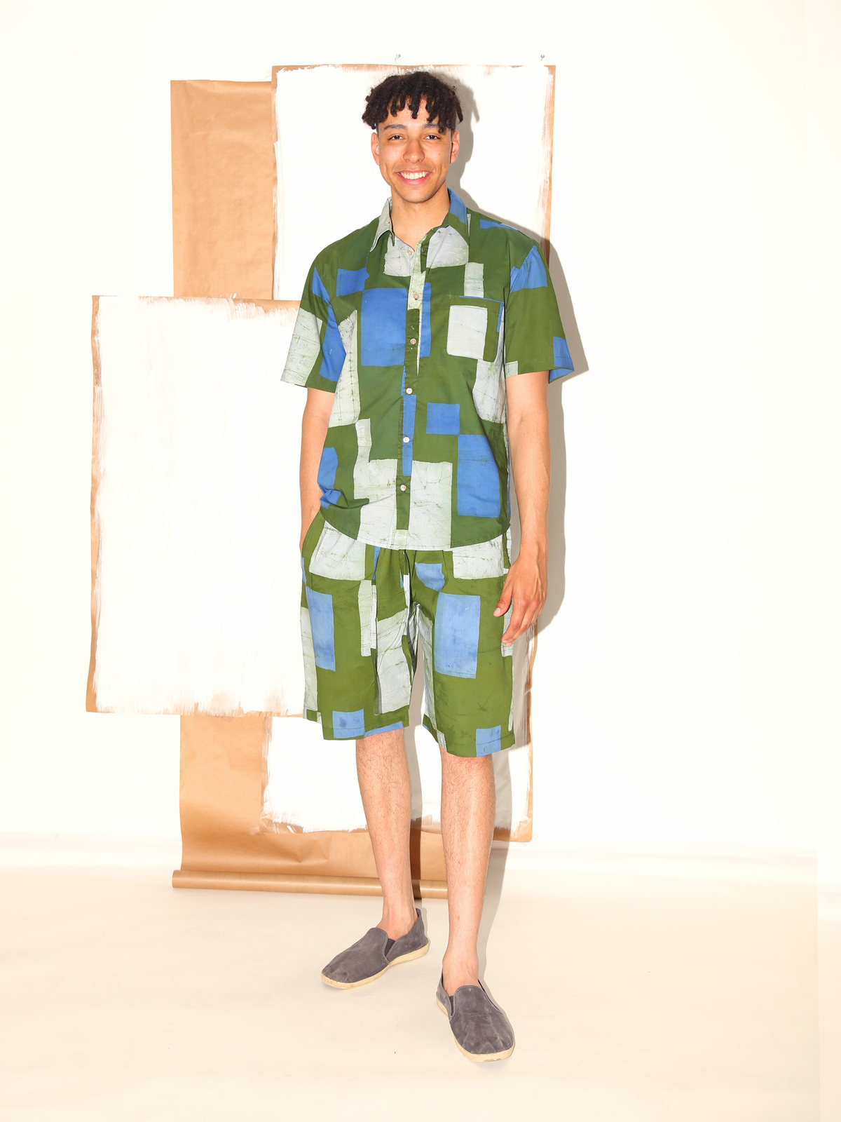 DAYO Shorts / Terrain Green
