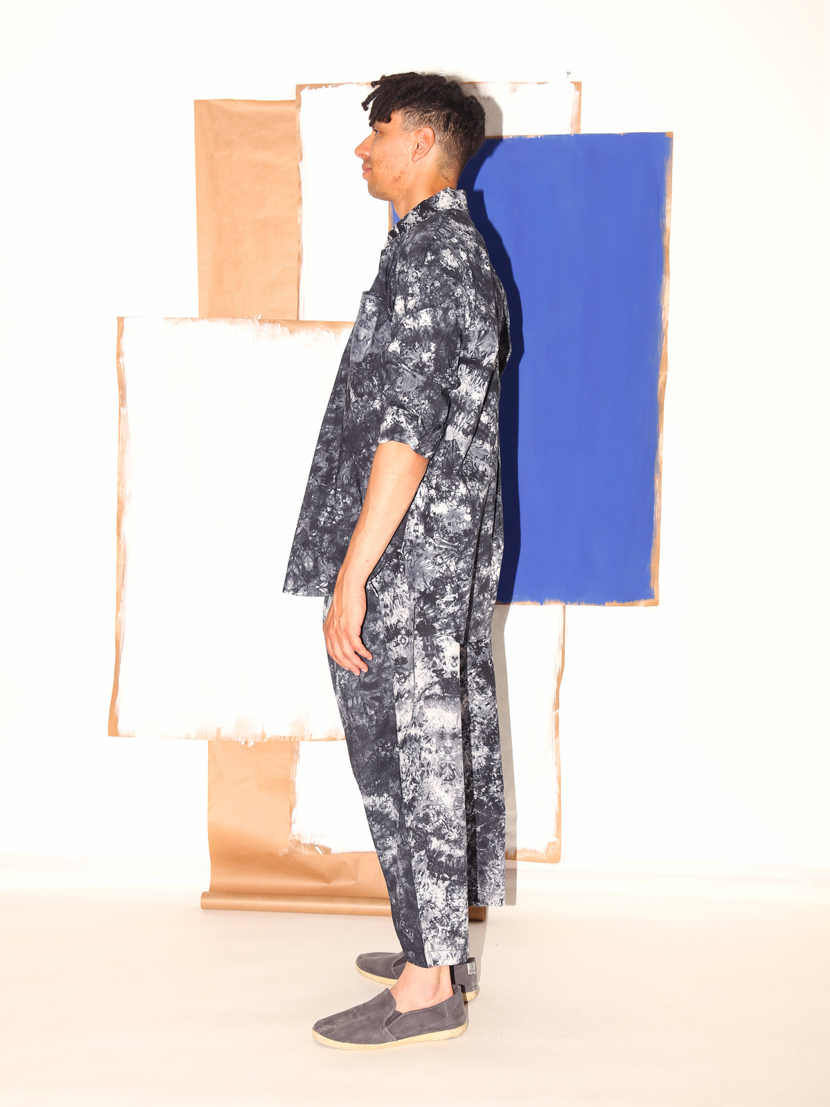 TAMALA Shirt / Black Salad