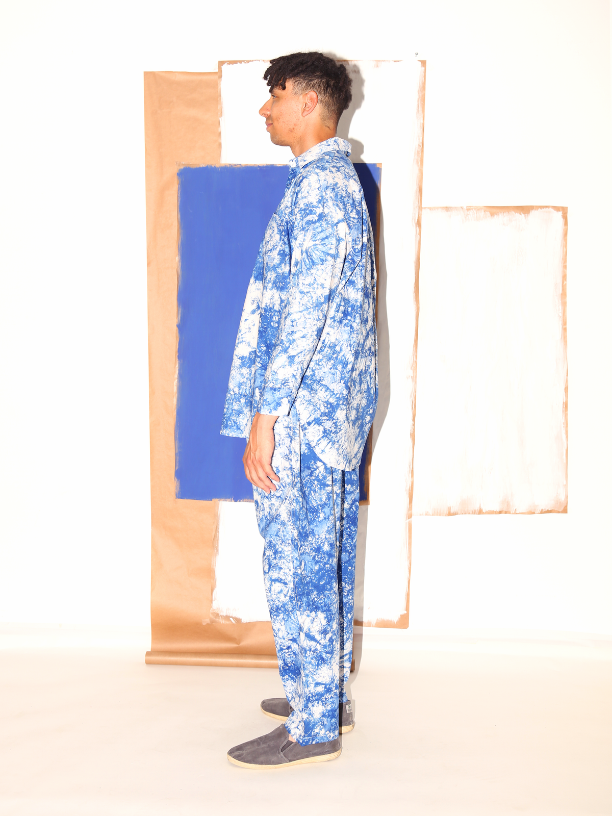 TAMALA Shirt / Blue Salad