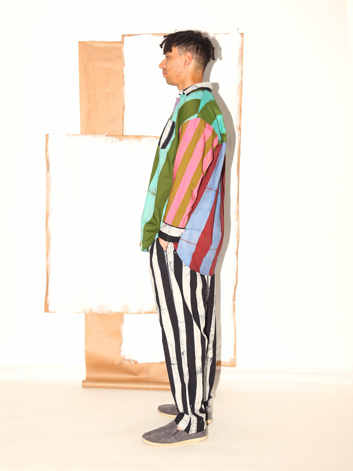 SORO Pants / Black Stripes 2.0