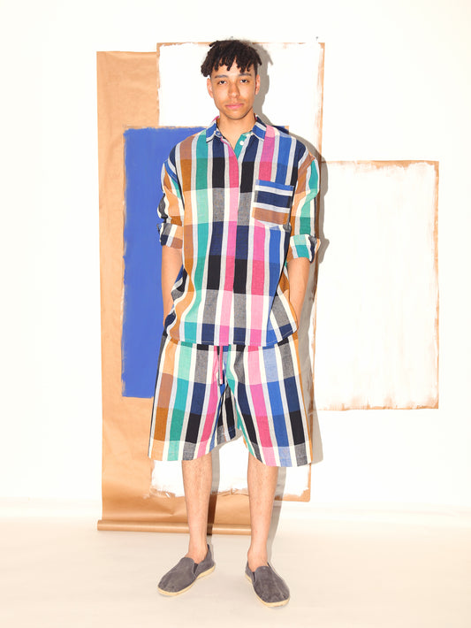 TAMALA Shirt/  Multi-Check