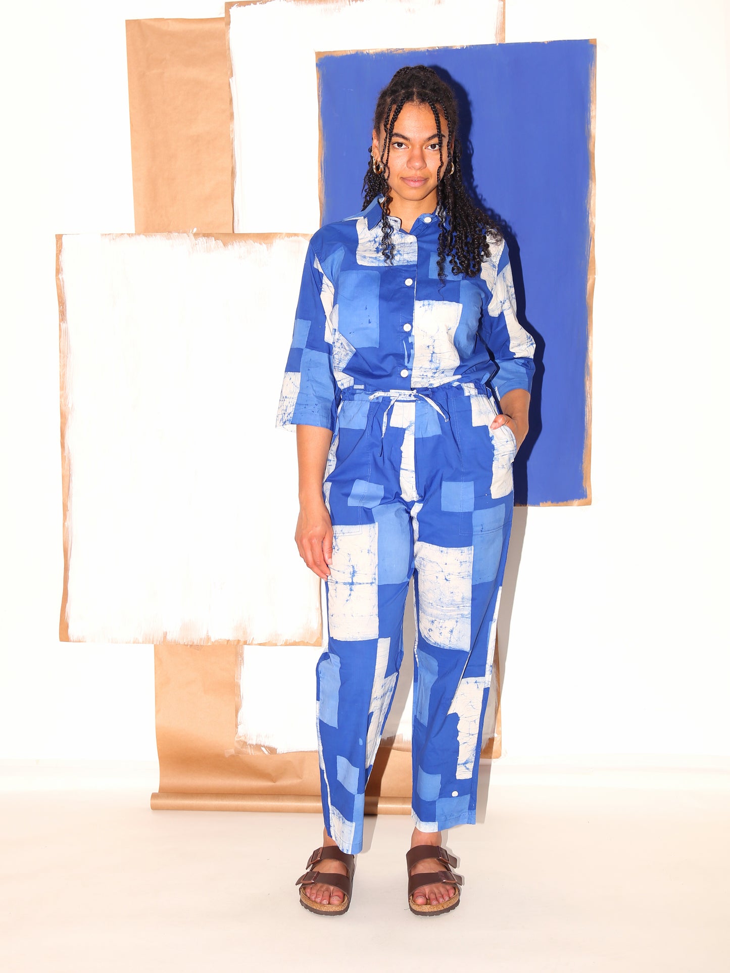 CARA Jumpsuit 2.0 / Terrain Blue