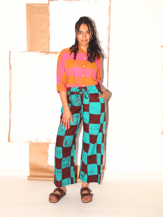 MAKEBA Shirt / Biba Check