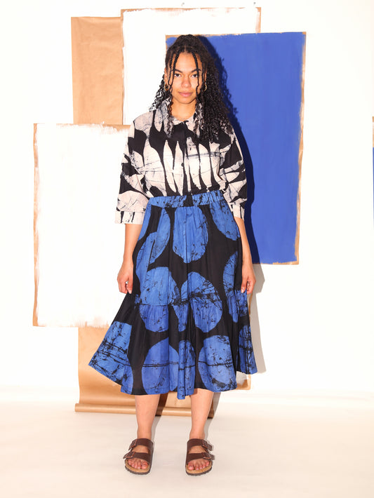MAKEBA Shirt / Black Flags