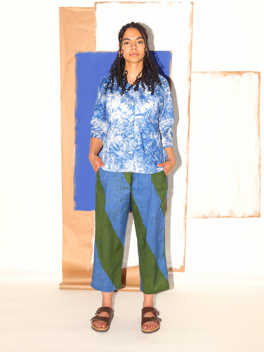 KHALIL Pants / Perspectives Blue