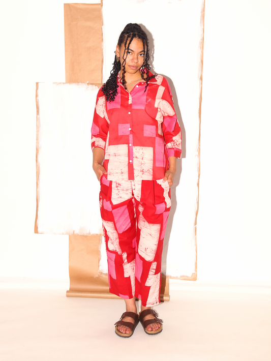 MAKEBA Shirt / Terrain Pink
