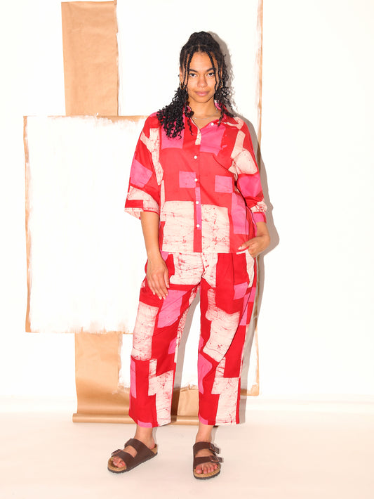 MAKEBA Shirt / Terrain Pink