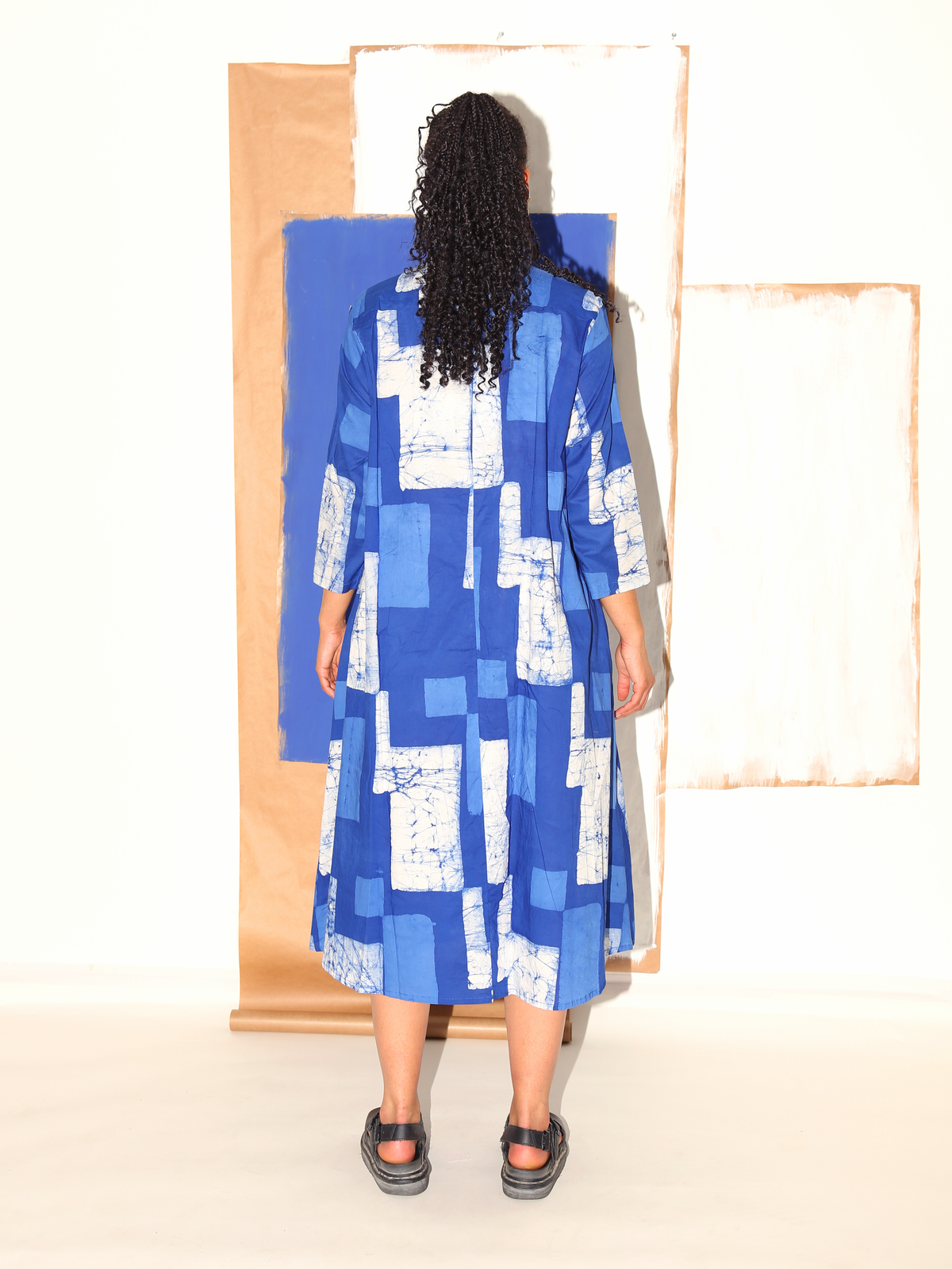 SEYDOU Dress/ Terrain Blue