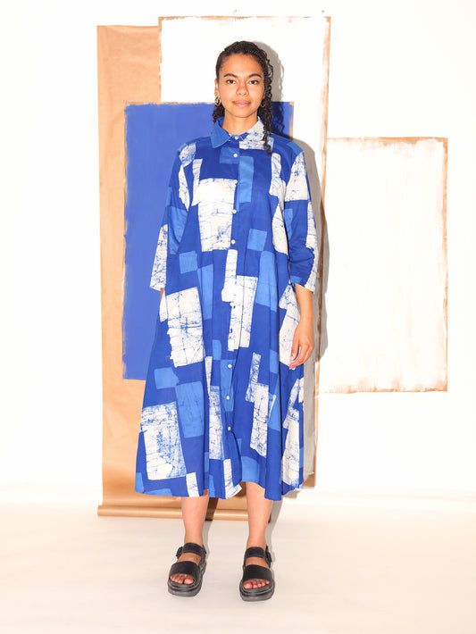 SEYDOU Dress/ Terrain Blue