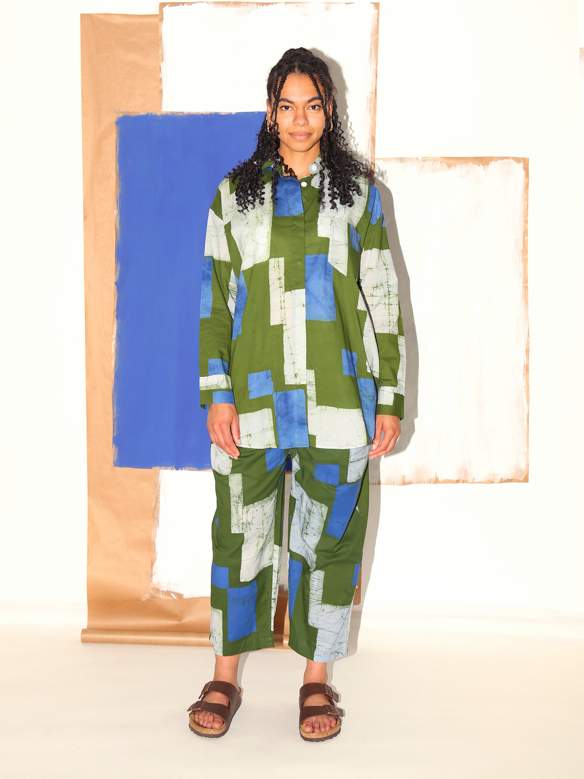 TAMALA Shirt / Terrain Green