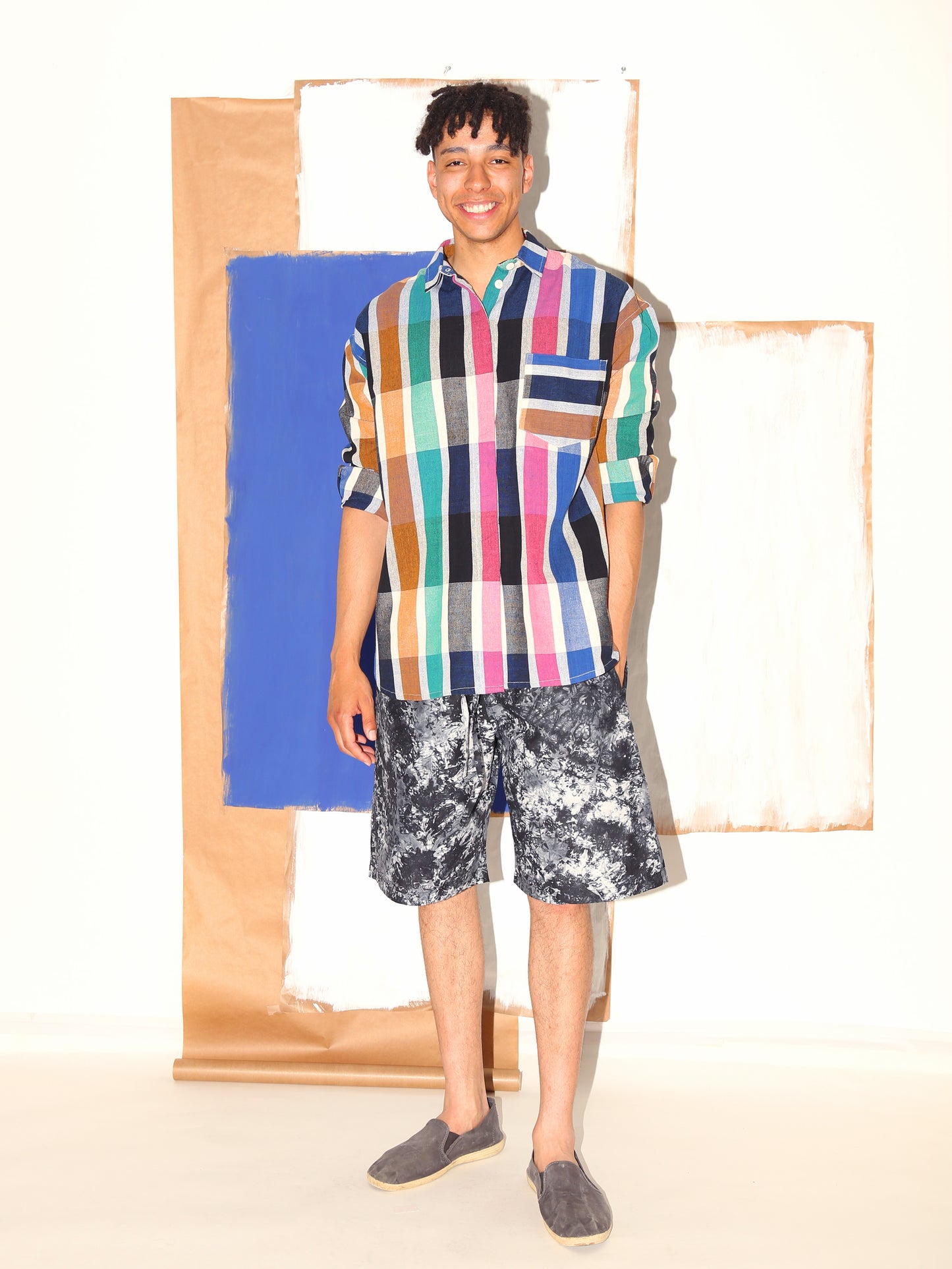 DAYO Shorts / Salad Black